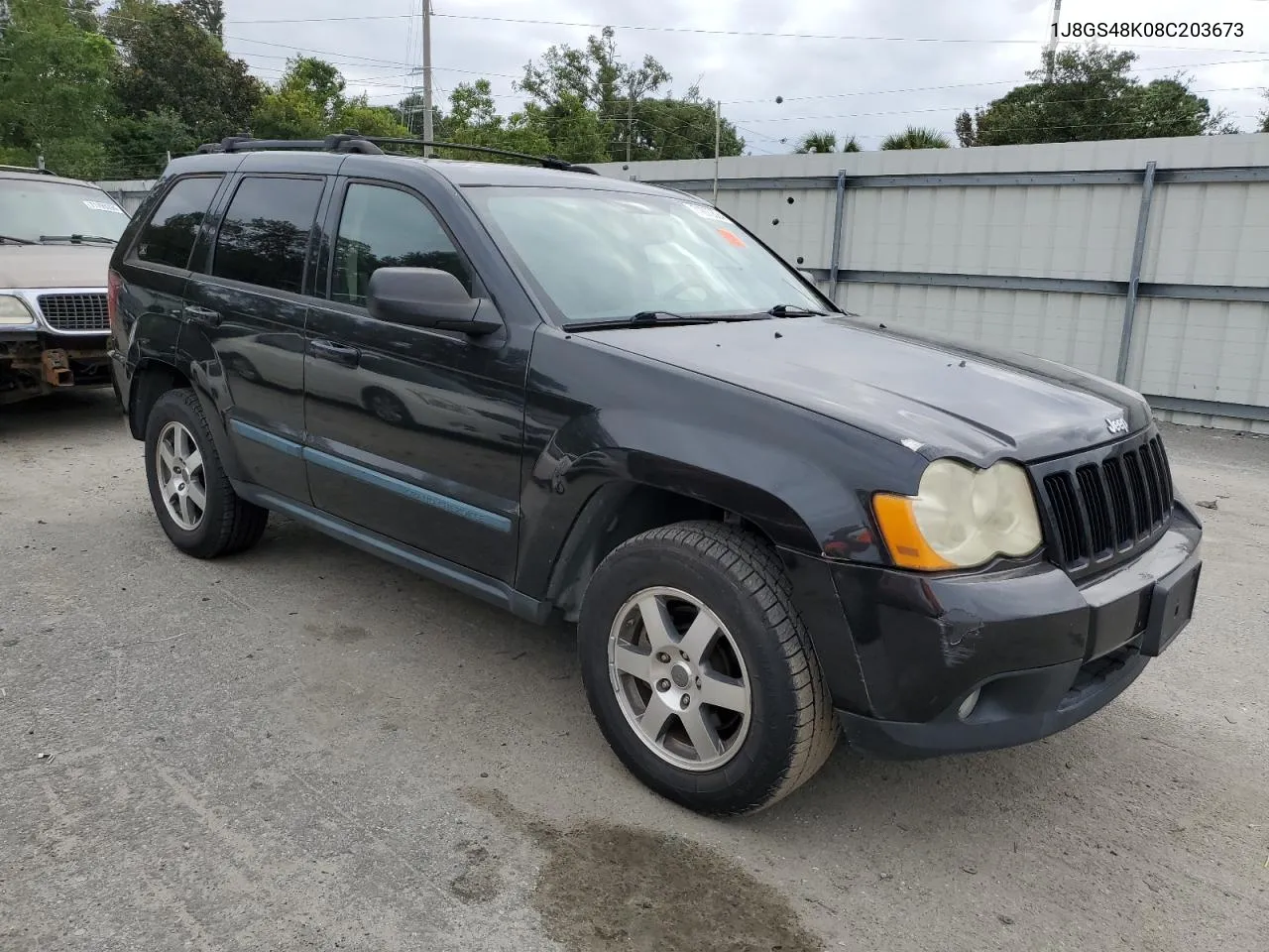 2008 Jeep Grand Cherokee Laredo VIN: 1J8GS48K08C203673 Lot: 71670624