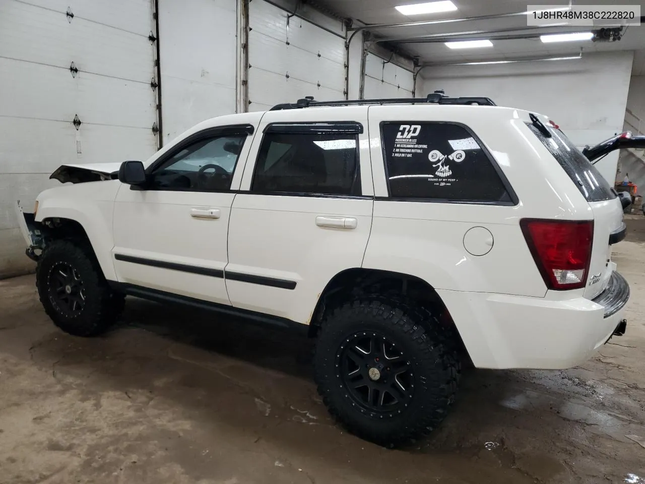 2008 Jeep Grand Cherokee Laredo VIN: 1J8HR48M38C222820 Lot: 71939434