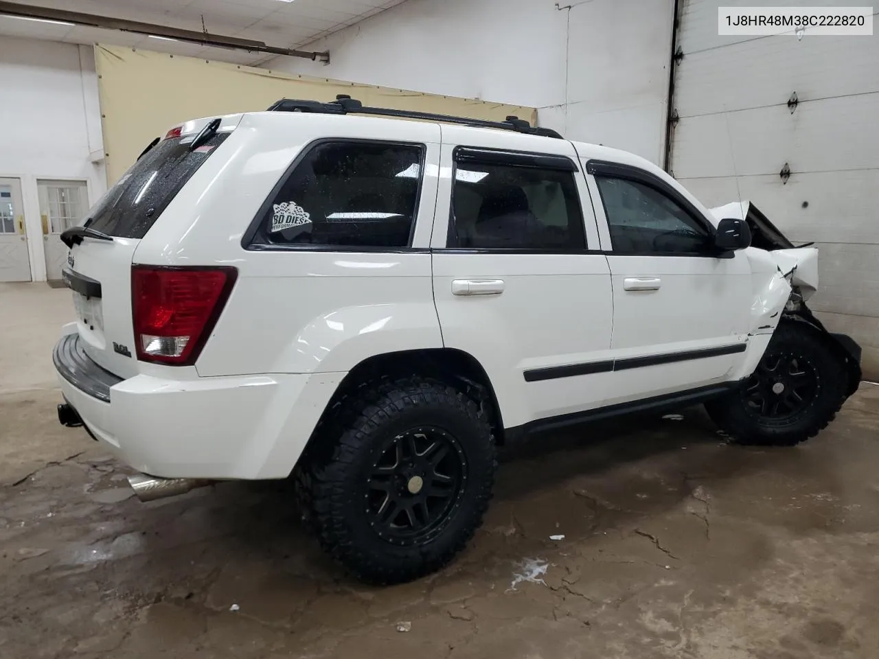 1J8HR48M38C222820 2008 Jeep Grand Cherokee Laredo