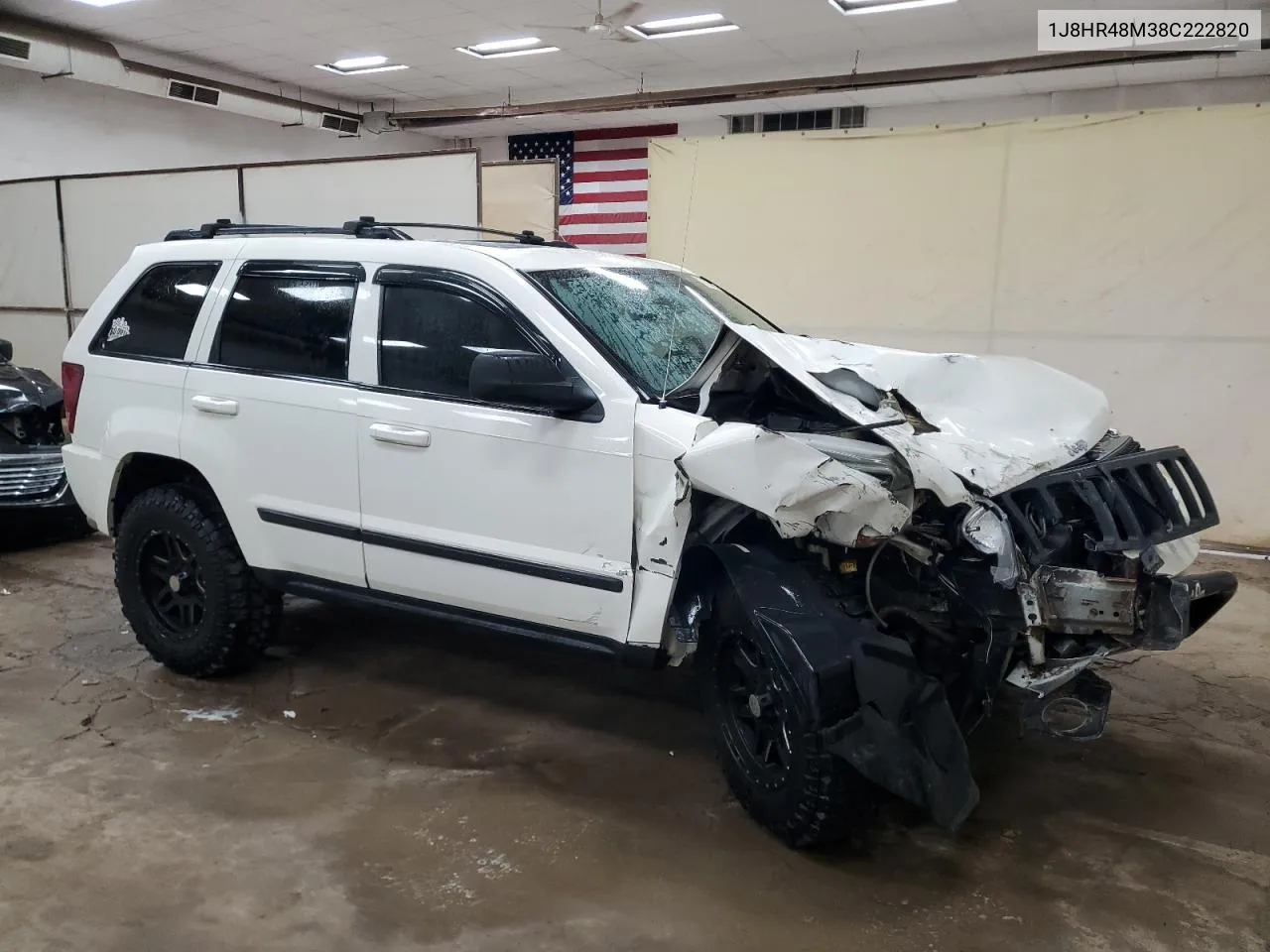 1J8HR48M38C222820 2008 Jeep Grand Cherokee Laredo