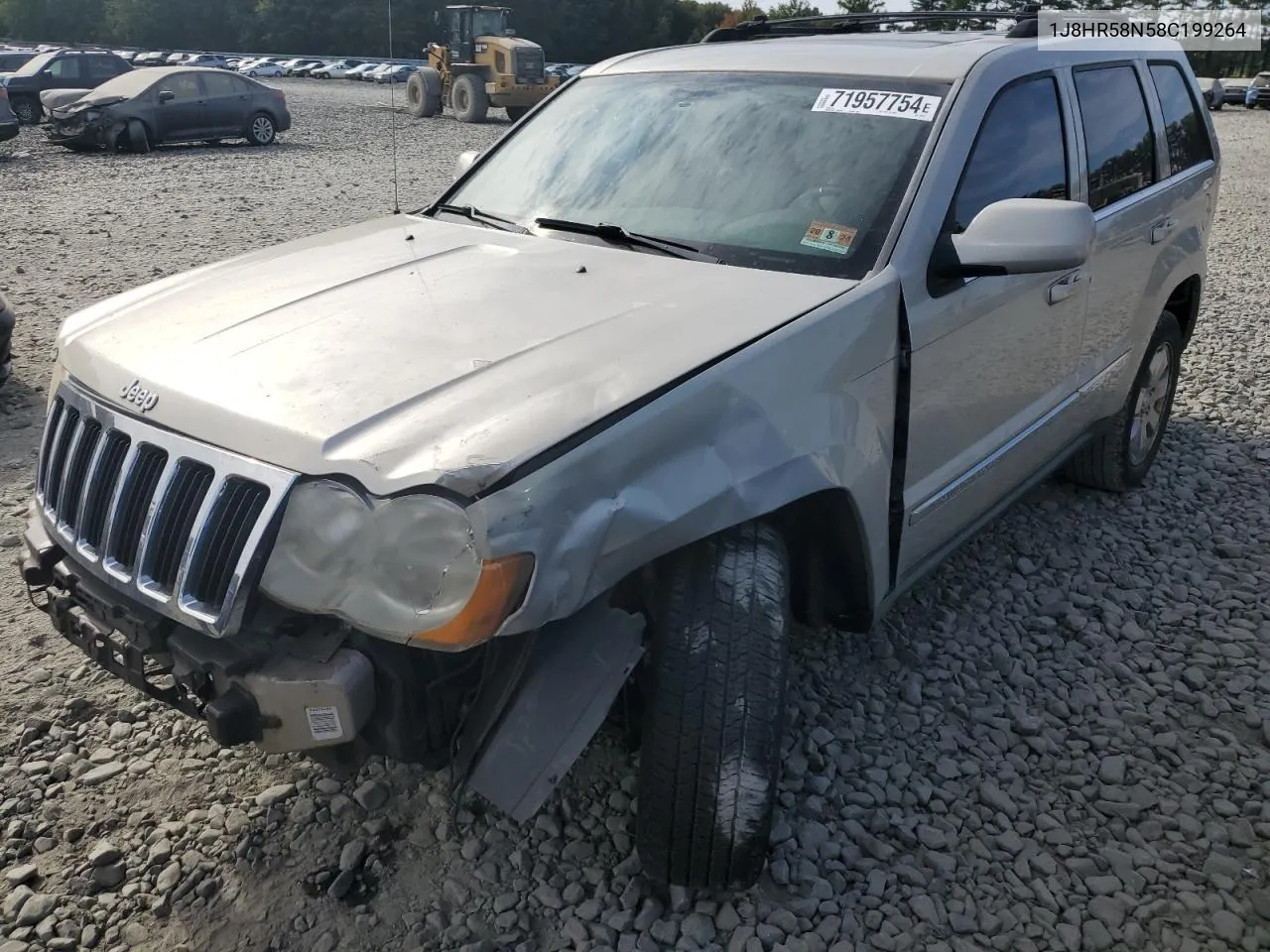 1J8HR58N58C199264 2008 Jeep Grand Cherokee Limited