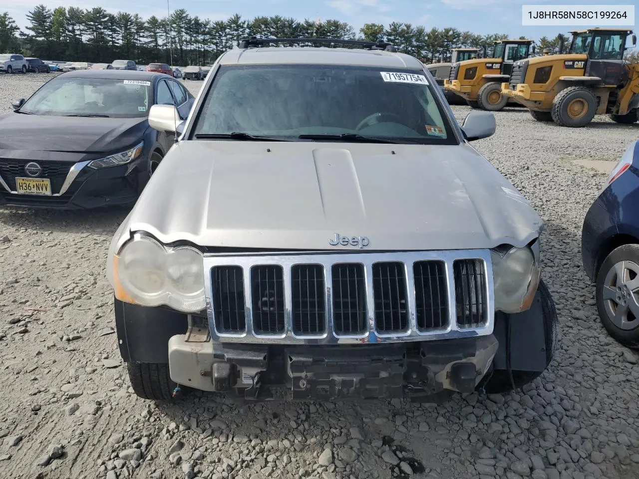 1J8HR58N58C199264 2008 Jeep Grand Cherokee Limited