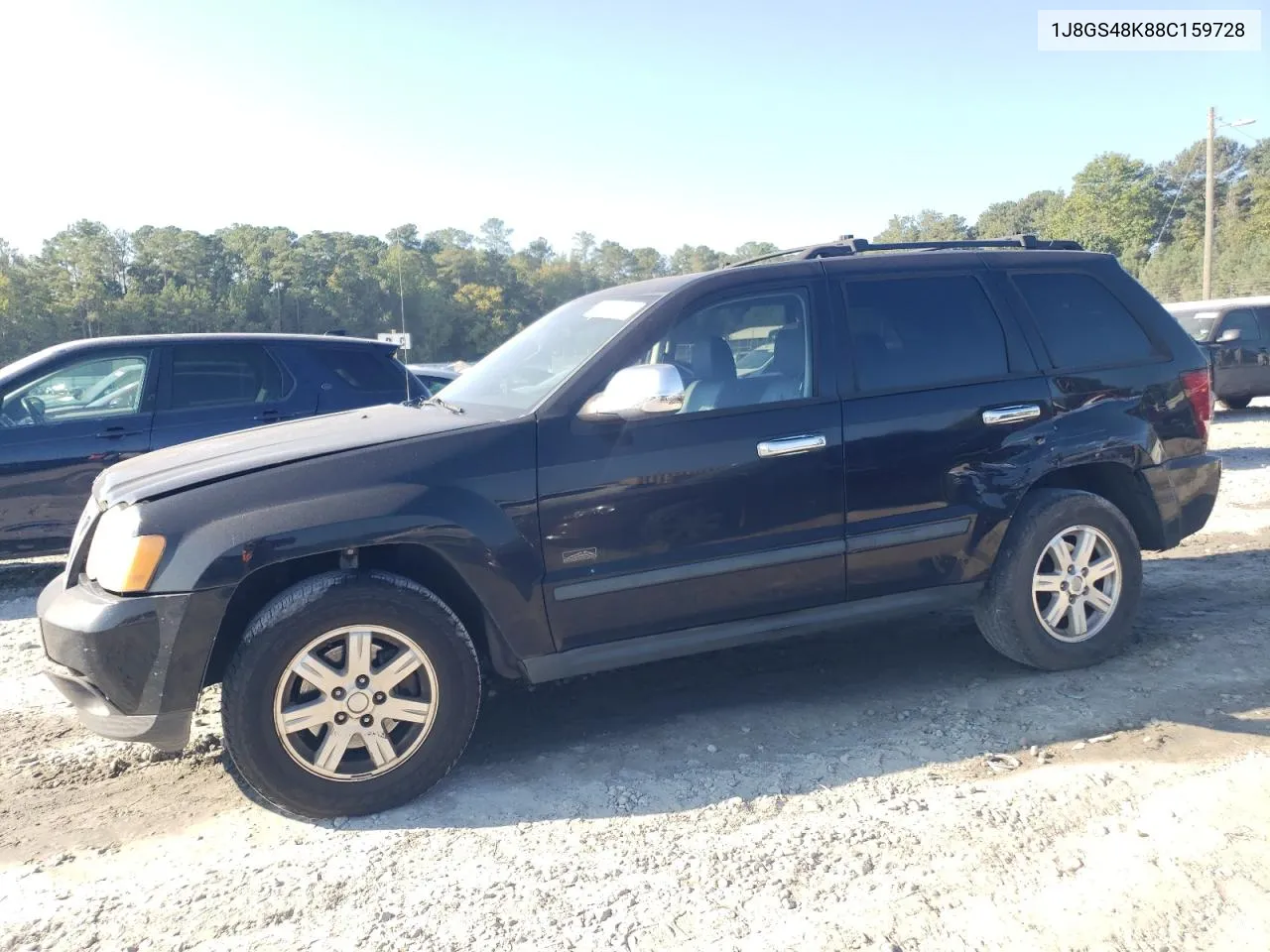 2008 Jeep Grand Cherokee Laredo VIN: 1J8GS48K88C159728 Lot: 72044504