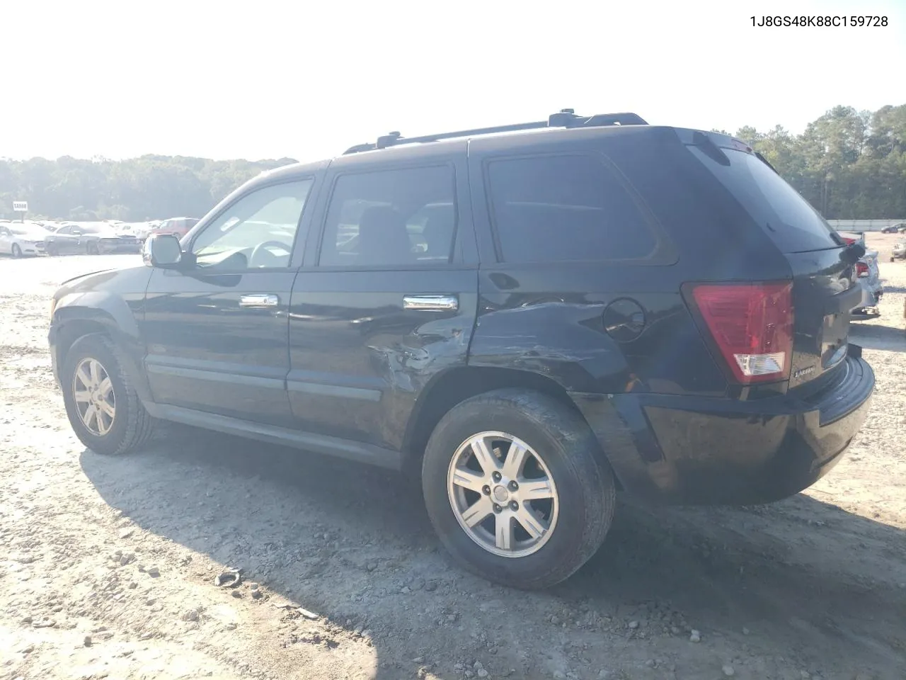 2008 Jeep Grand Cherokee Laredo VIN: 1J8GS48K88C159728 Lot: 72044504