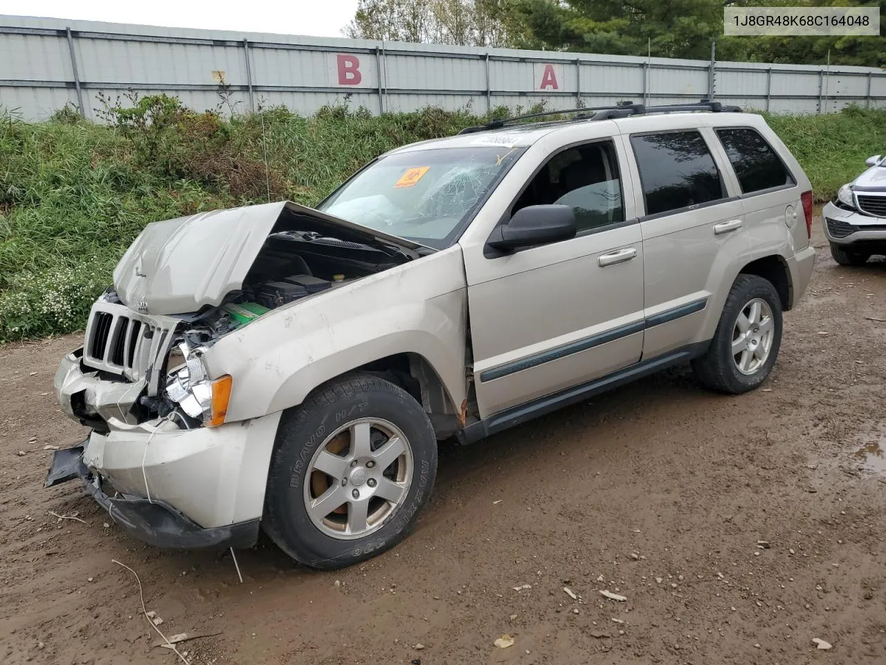 1J8GR48K68C164048 2008 Jeep Grand Cherokee Laredo