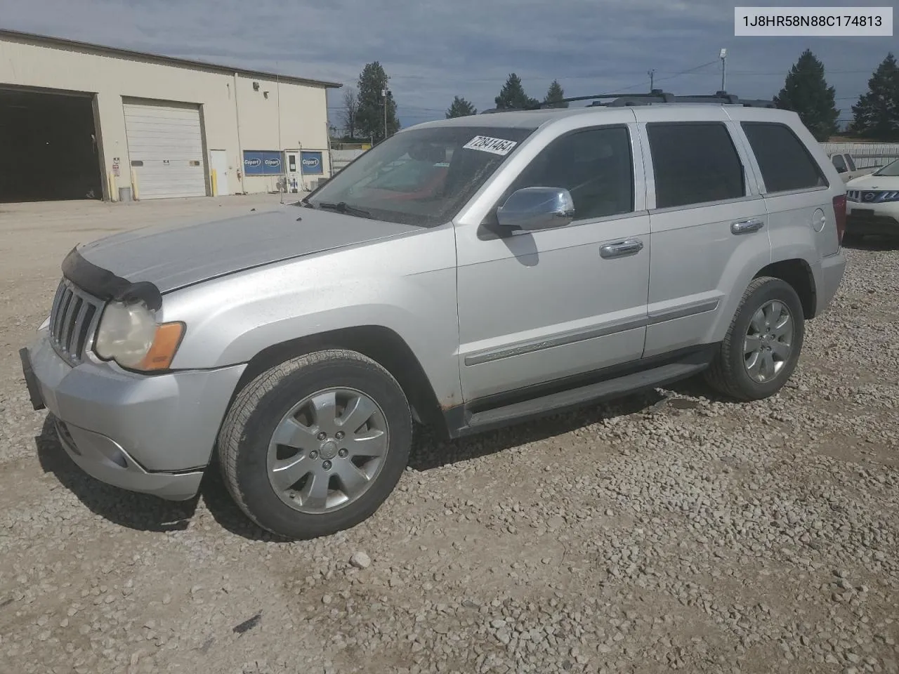 2008 Jeep Grand Cherokee Limited VIN: 1J8HR58N88C174813 Lot: 72841464