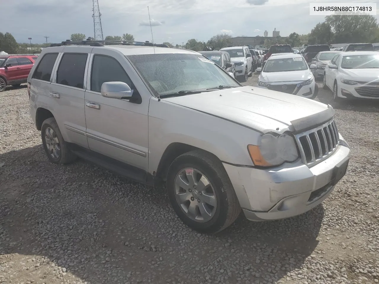 2008 Jeep Grand Cherokee Limited VIN: 1J8HR58N88C174813 Lot: 72841464