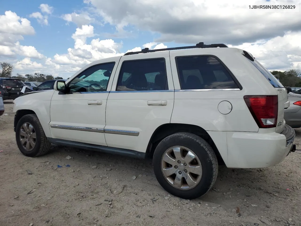 2008 Jeep Grand Cherokee Limited VIN: 1J8HR58N38C126829 Lot: 73016794