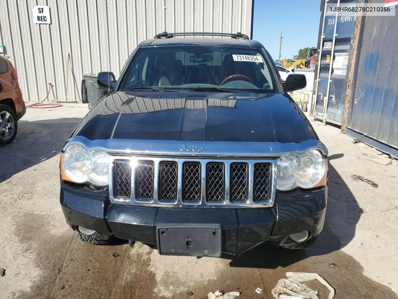 1J8HR68278C210356 2008 Jeep Grand Cherokee Overland