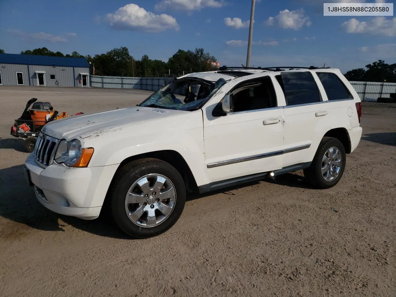 2008 Jeep Grand Cherokee Limited VIN: 1J8HS58N88C205580 Lot: 75283244