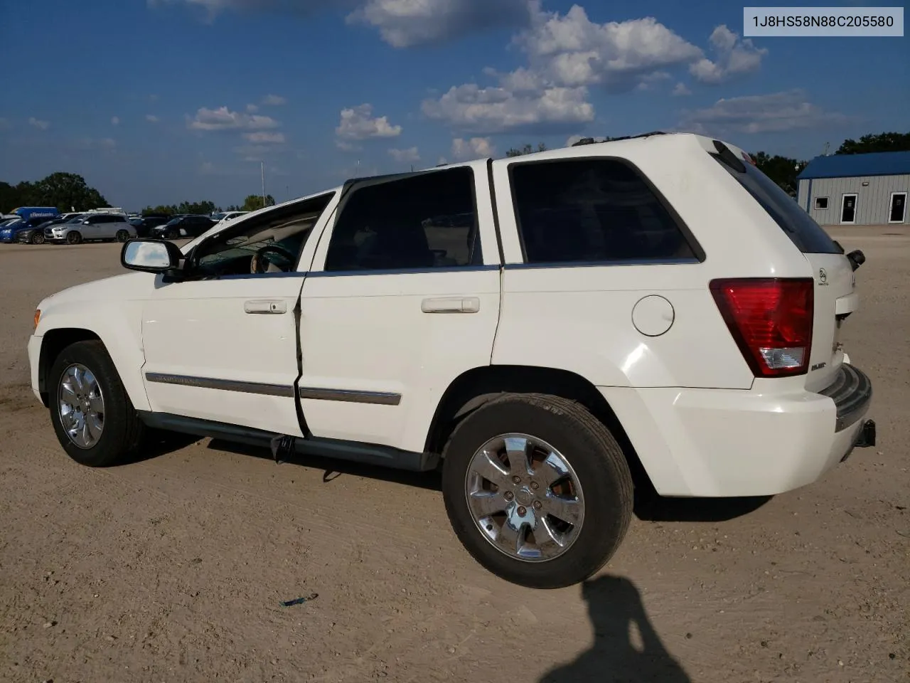 2008 Jeep Grand Cherokee Limited VIN: 1J8HS58N88C205580 Lot: 75283244