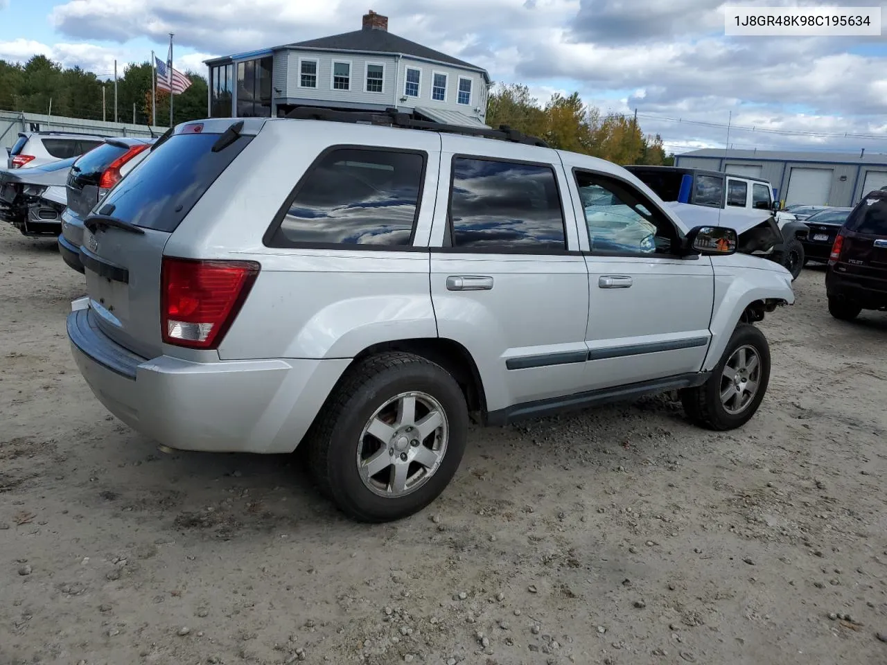 2008 Jeep Grand Cherokee Laredo VIN: 1J8GR48K98C195634 Lot: 75728164