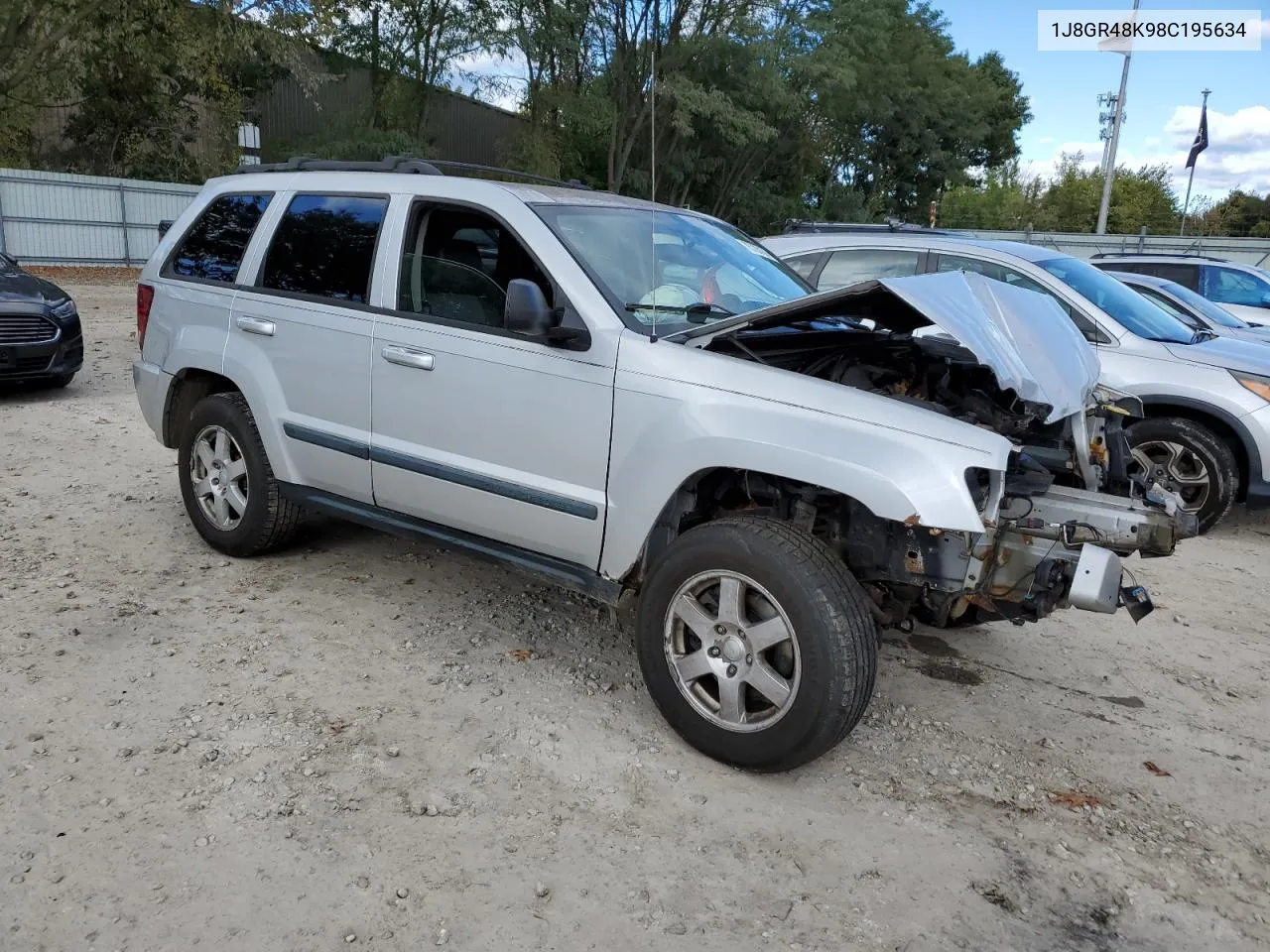 2008 Jeep Grand Cherokee Laredo VIN: 1J8GR48K98C195634 Lot: 75728164