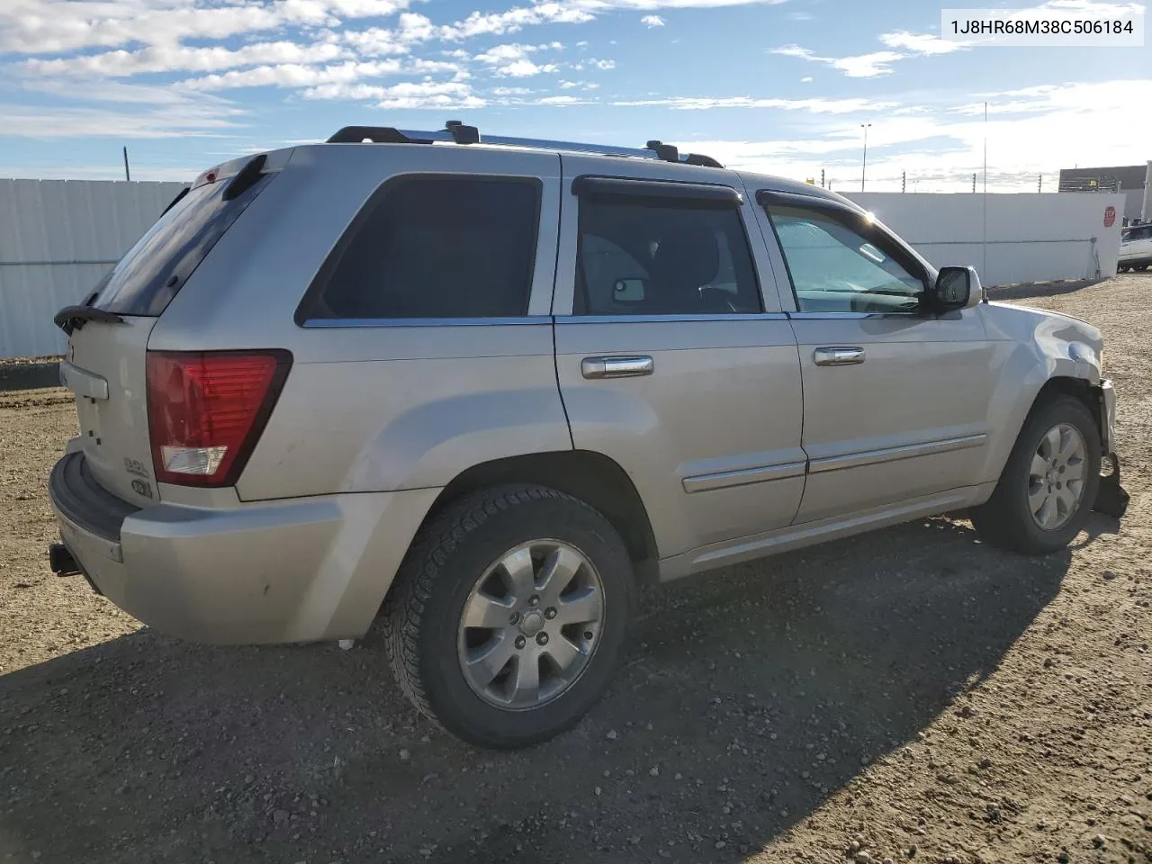 2008 Jeep Grand Cherokee Overland VIN: 1J8HR68M38C506184 Lot: 75833194