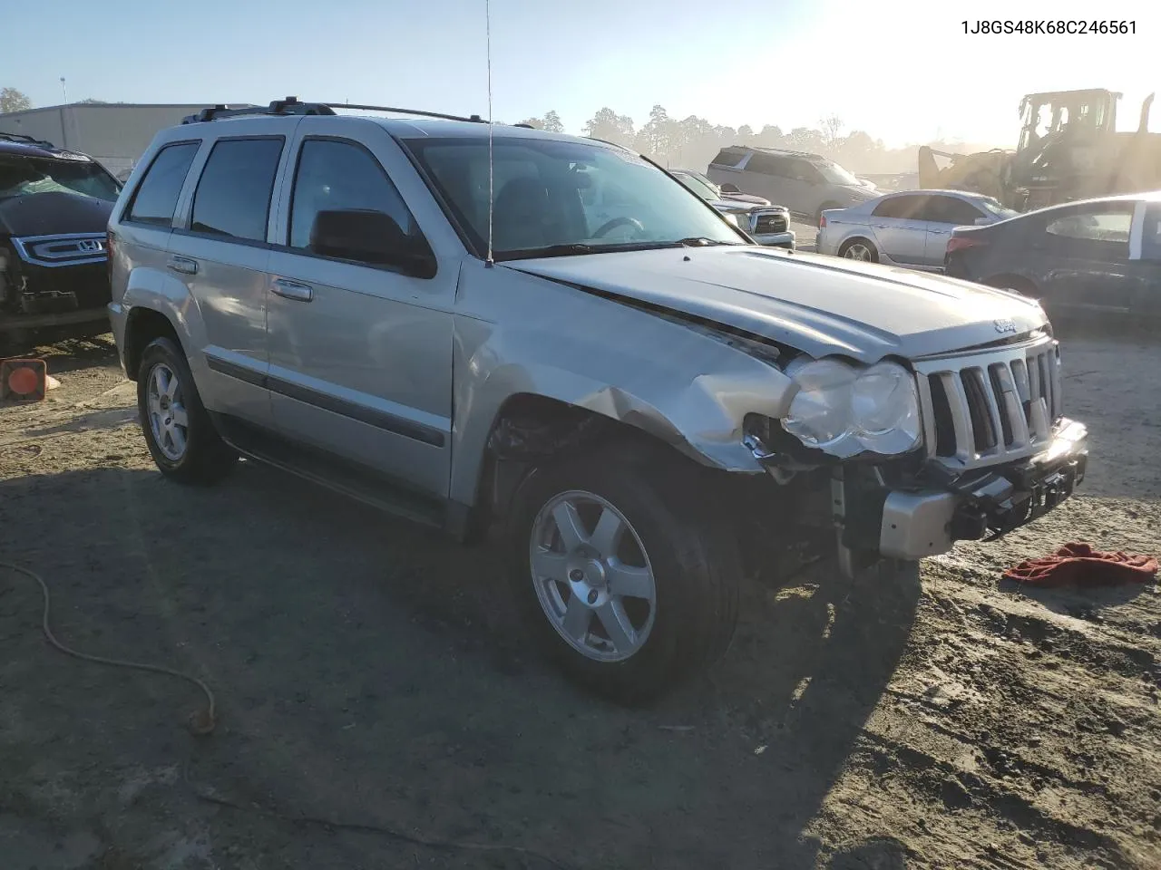 1J8GS48K68C246561 2008 Jeep Grand Cherokee Laredo