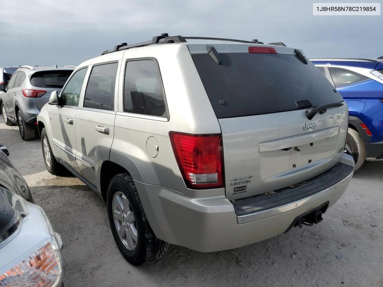 2008 Jeep Grand Cherokee Limited VIN: 1J8HR58N78C219854 Lot: 76680424