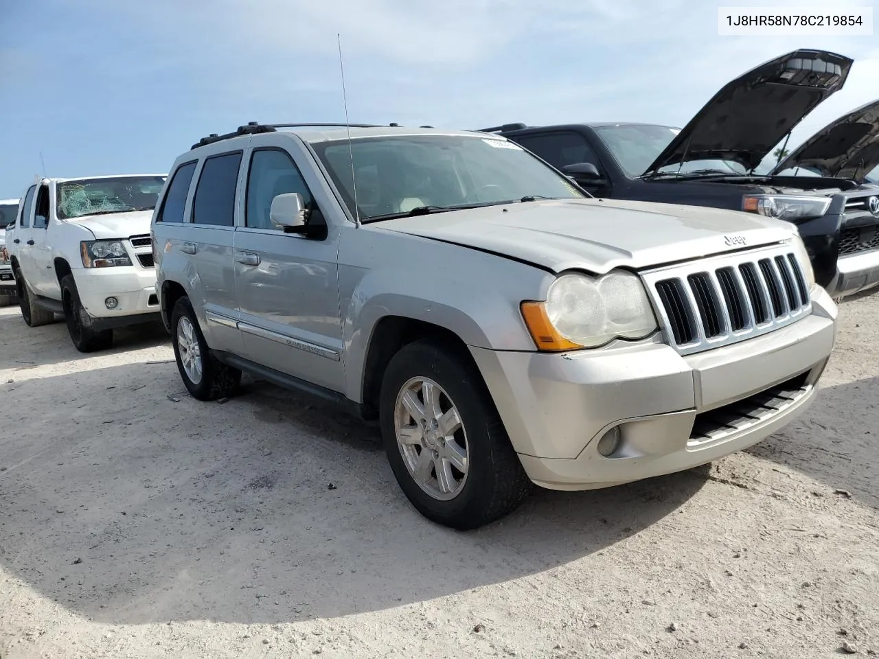 2008 Jeep Grand Cherokee Limited VIN: 1J8HR58N78C219854 Lot: 76680424