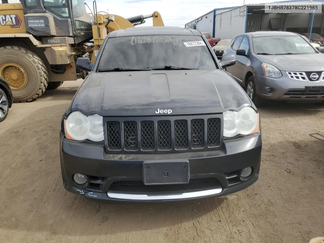 1J8HR78378C221985 2008 Jeep Grand Cherokee Srt-8