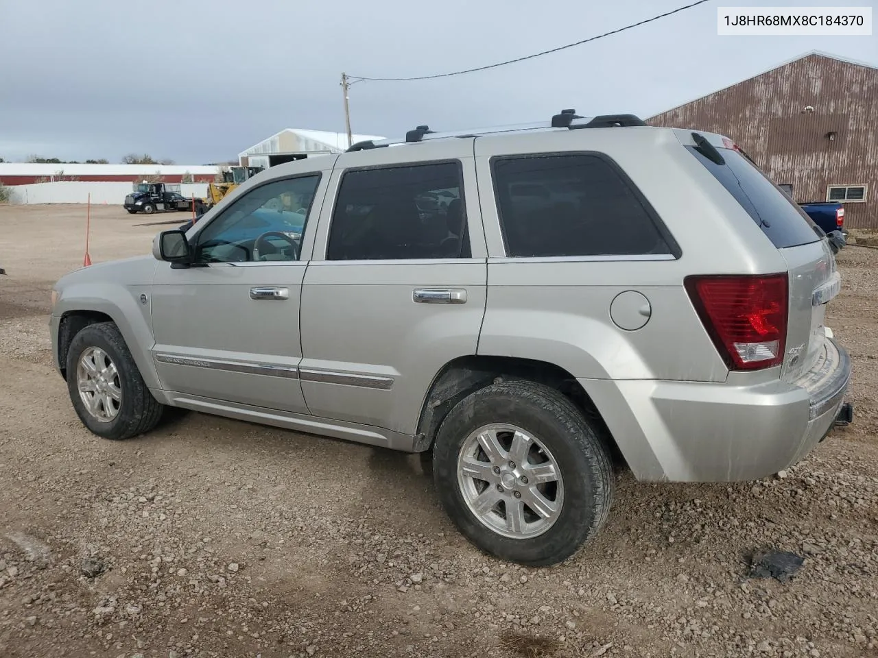 2008 Jeep Grand Cherokee Overland VIN: 1J8HR68MX8C184370 Lot: 78354354