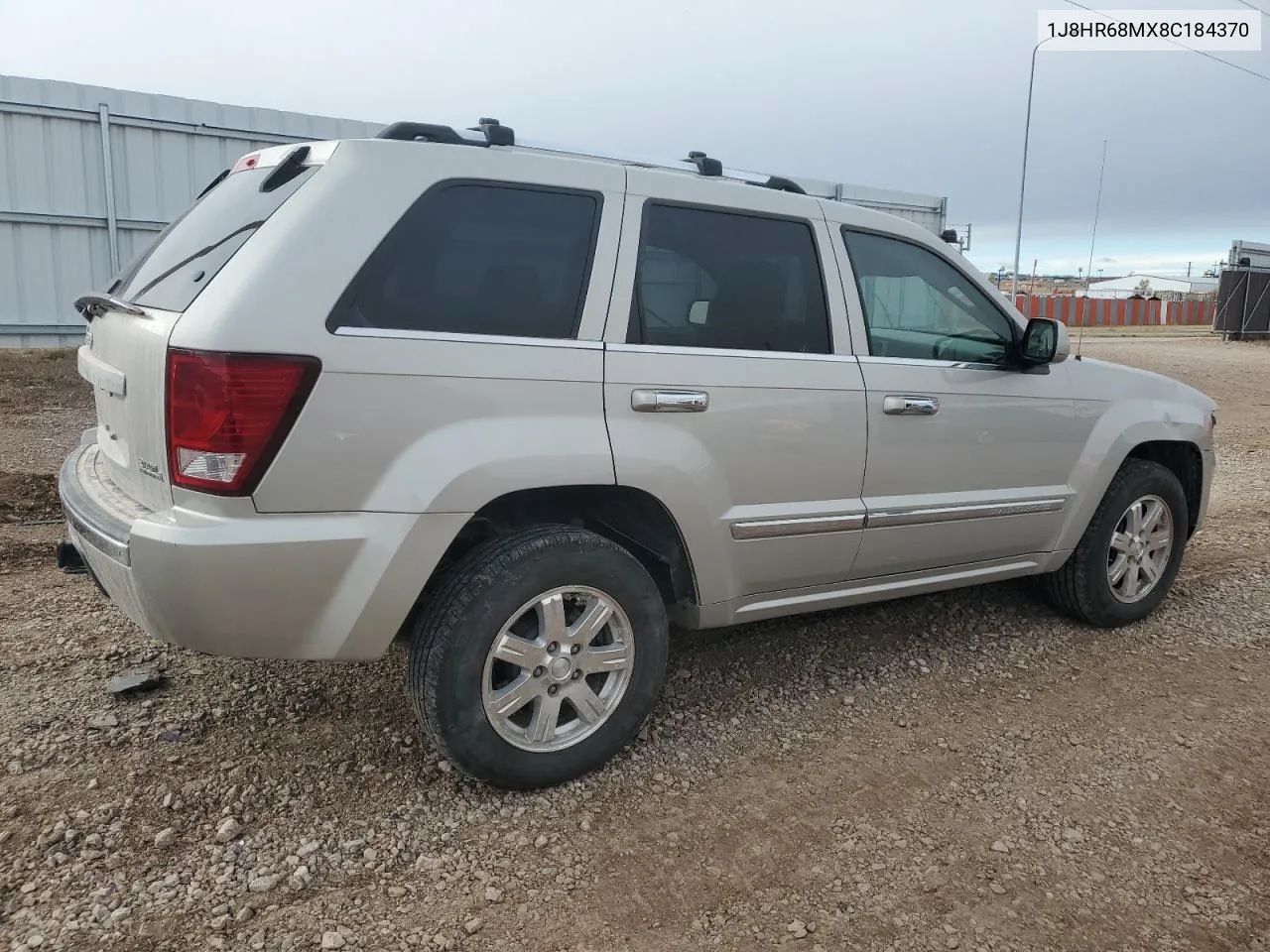 2008 Jeep Grand Cherokee Overland VIN: 1J8HR68MX8C184370 Lot: 78354354