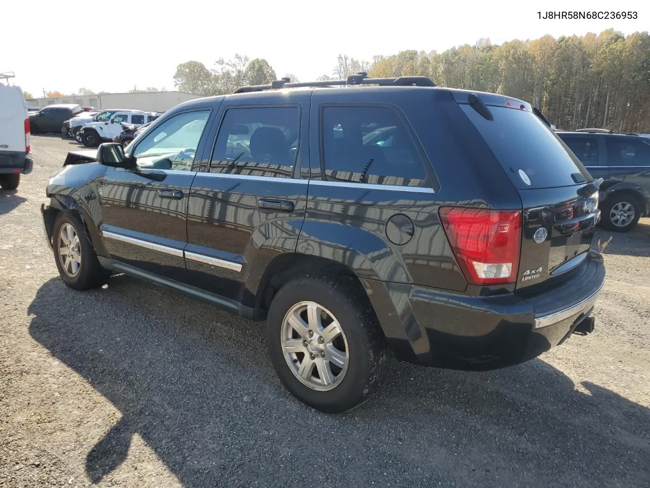 2008 Jeep Grand Cherokee Limited VIN: 1J8HR58N68C236953 Lot: 78539114