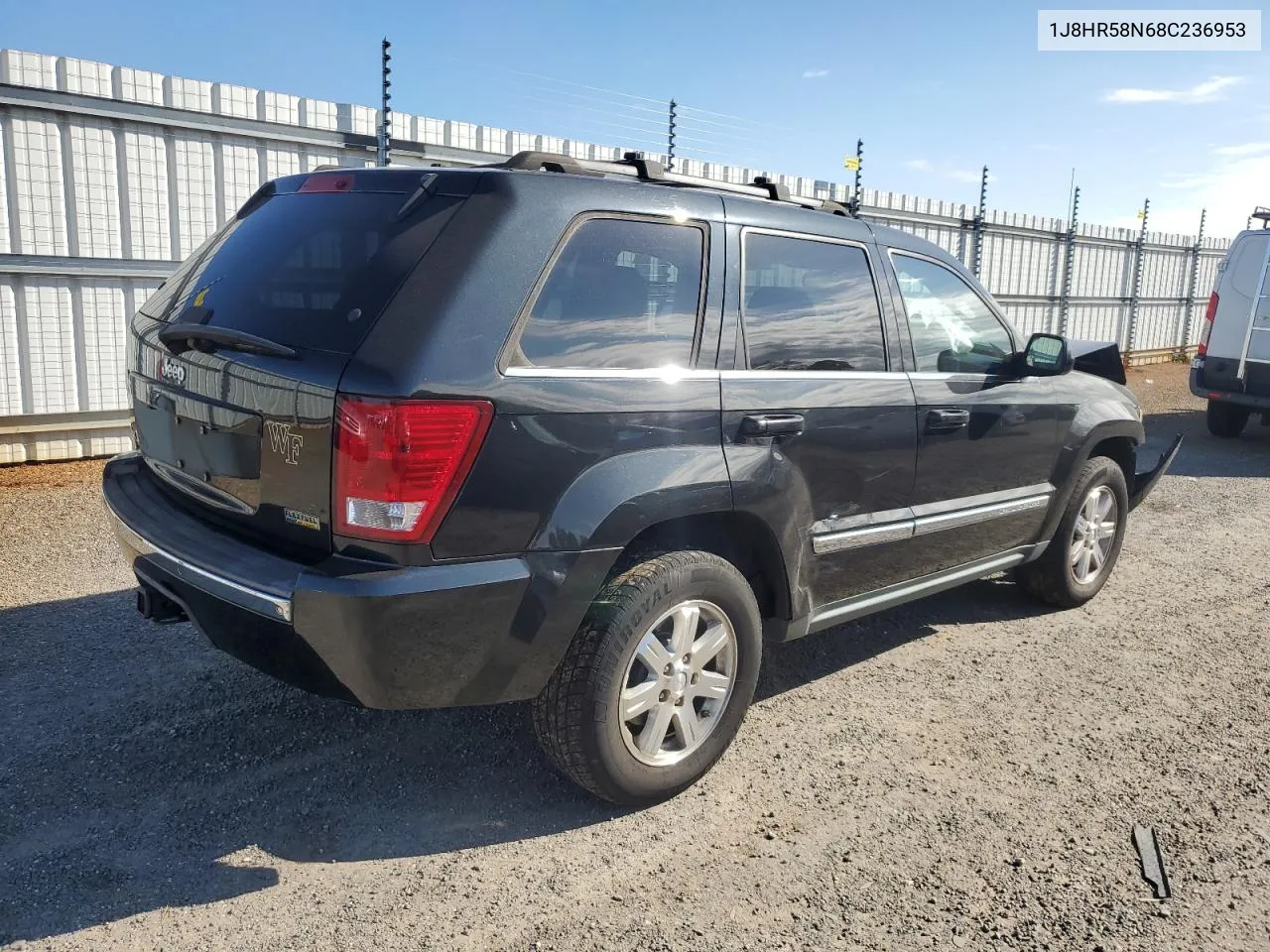 2008 Jeep Grand Cherokee Limited VIN: 1J8HR58N68C236953 Lot: 78539114