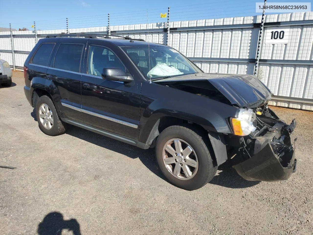 2008 Jeep Grand Cherokee Limited VIN: 1J8HR58N68C236953 Lot: 78539114