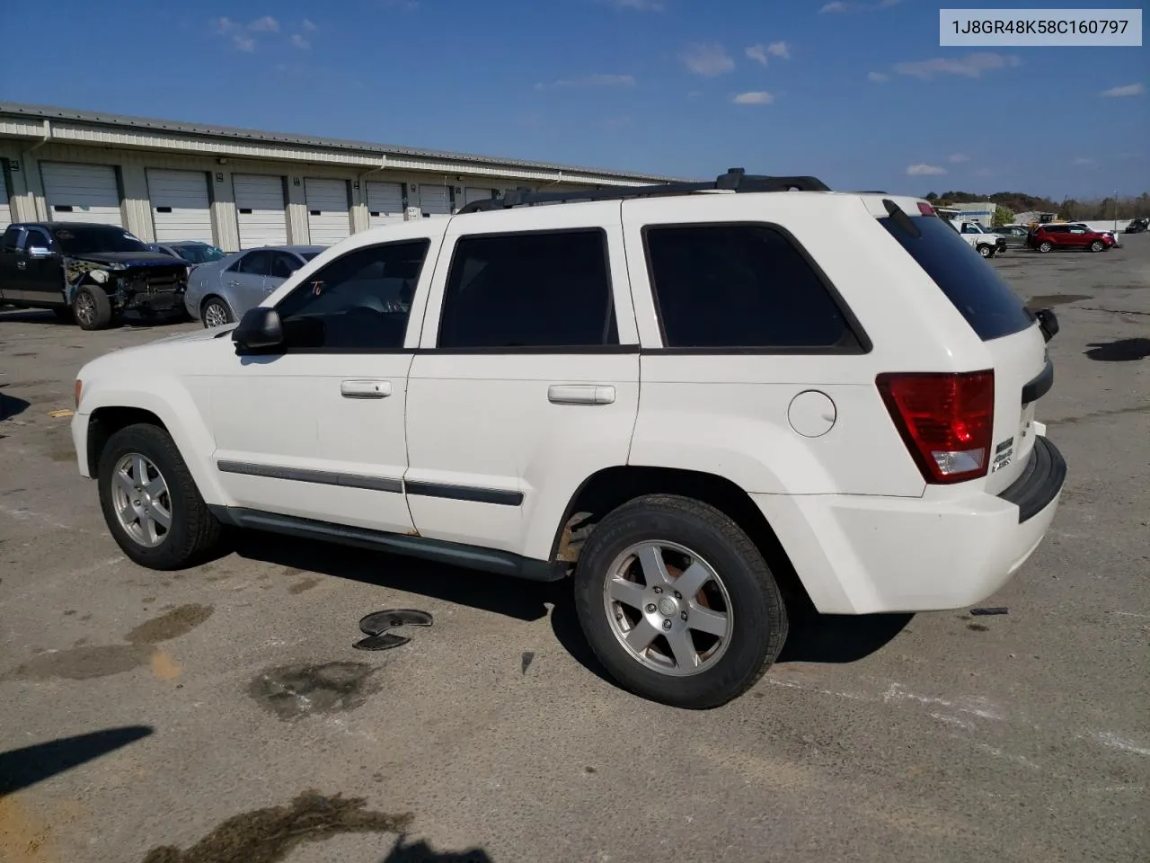 2008 Jeep Grand Cherokee Laredo VIN: 1J8GR48K58C160797 Lot: 78570724