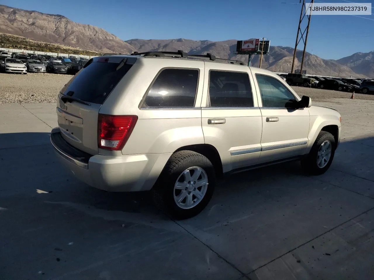 2008 Jeep Grand Cherokee Limited VIN: 1J8HR58N98C237319 Lot: 80166544