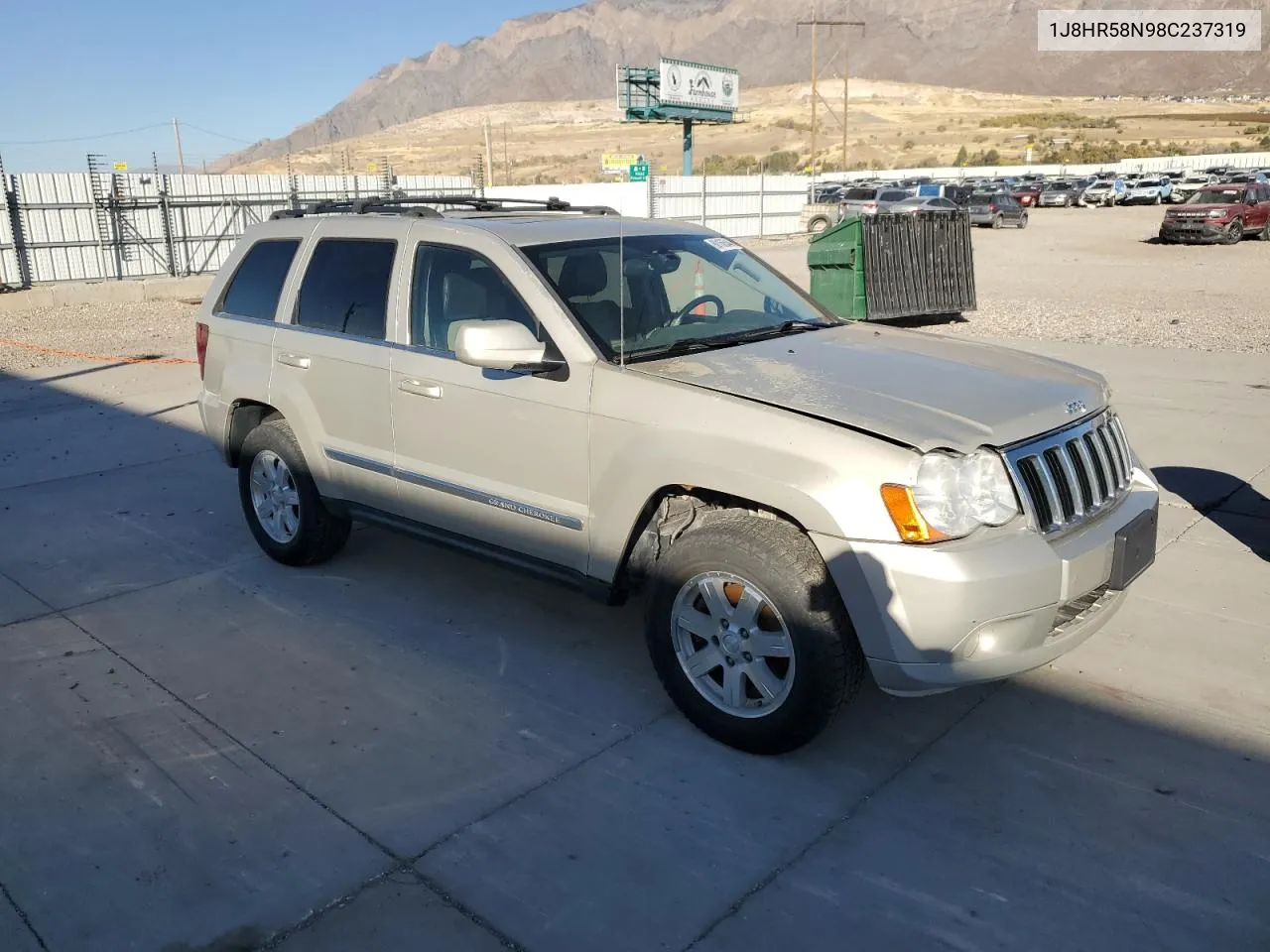 2008 Jeep Grand Cherokee Limited VIN: 1J8HR58N98C237319 Lot: 80166544