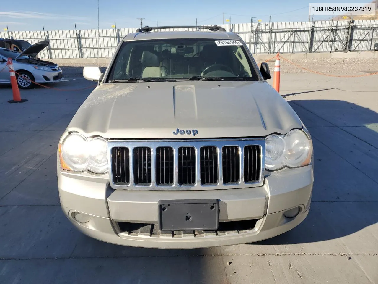 2008 Jeep Grand Cherokee Limited VIN: 1J8HR58N98C237319 Lot: 80166544