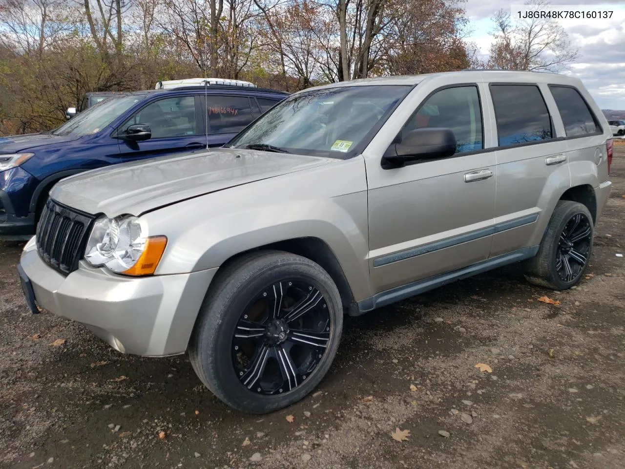 2008 Jeep Grand Cherokee Laredo VIN: 1J8GR48K78C160137 Lot: 80507814