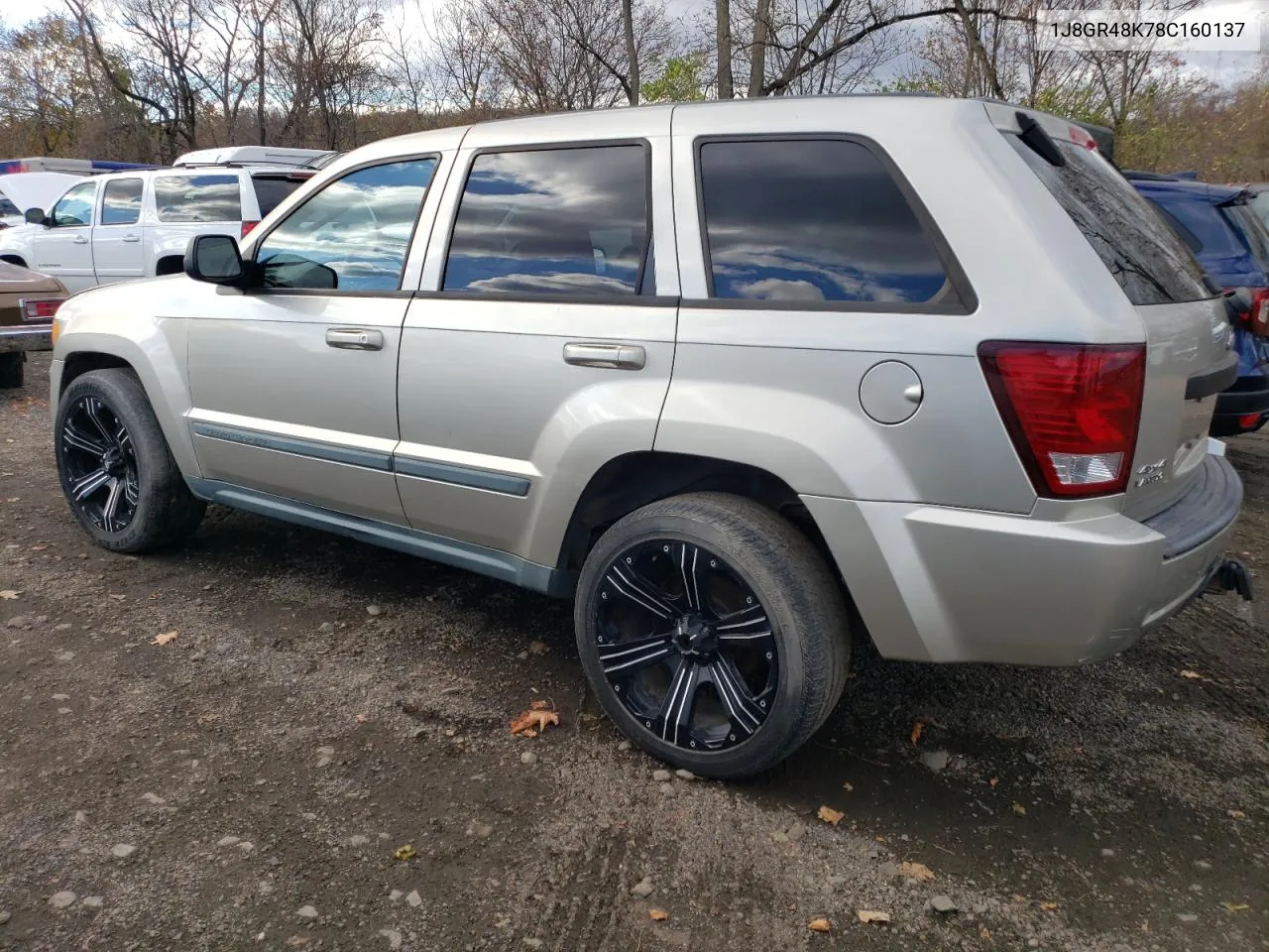 2008 Jeep Grand Cherokee Laredo VIN: 1J8GR48K78C160137 Lot: 80507814