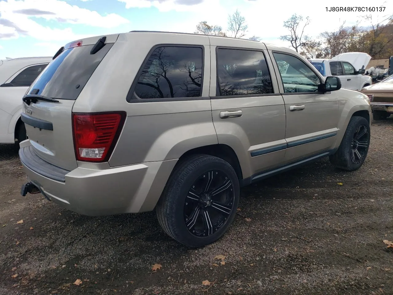 2008 Jeep Grand Cherokee Laredo VIN: 1J8GR48K78C160137 Lot: 80507814