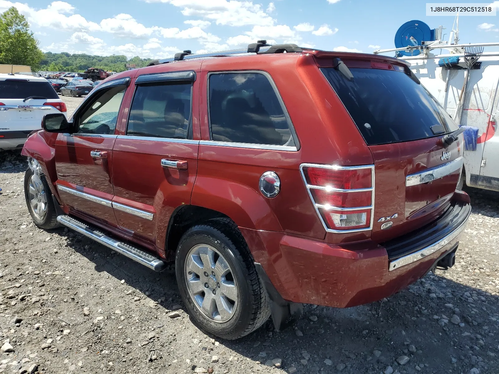 2009 Jeep Grand Cherokee Overland VIN: 1J8HR68T29C512518 Lot: 58894174