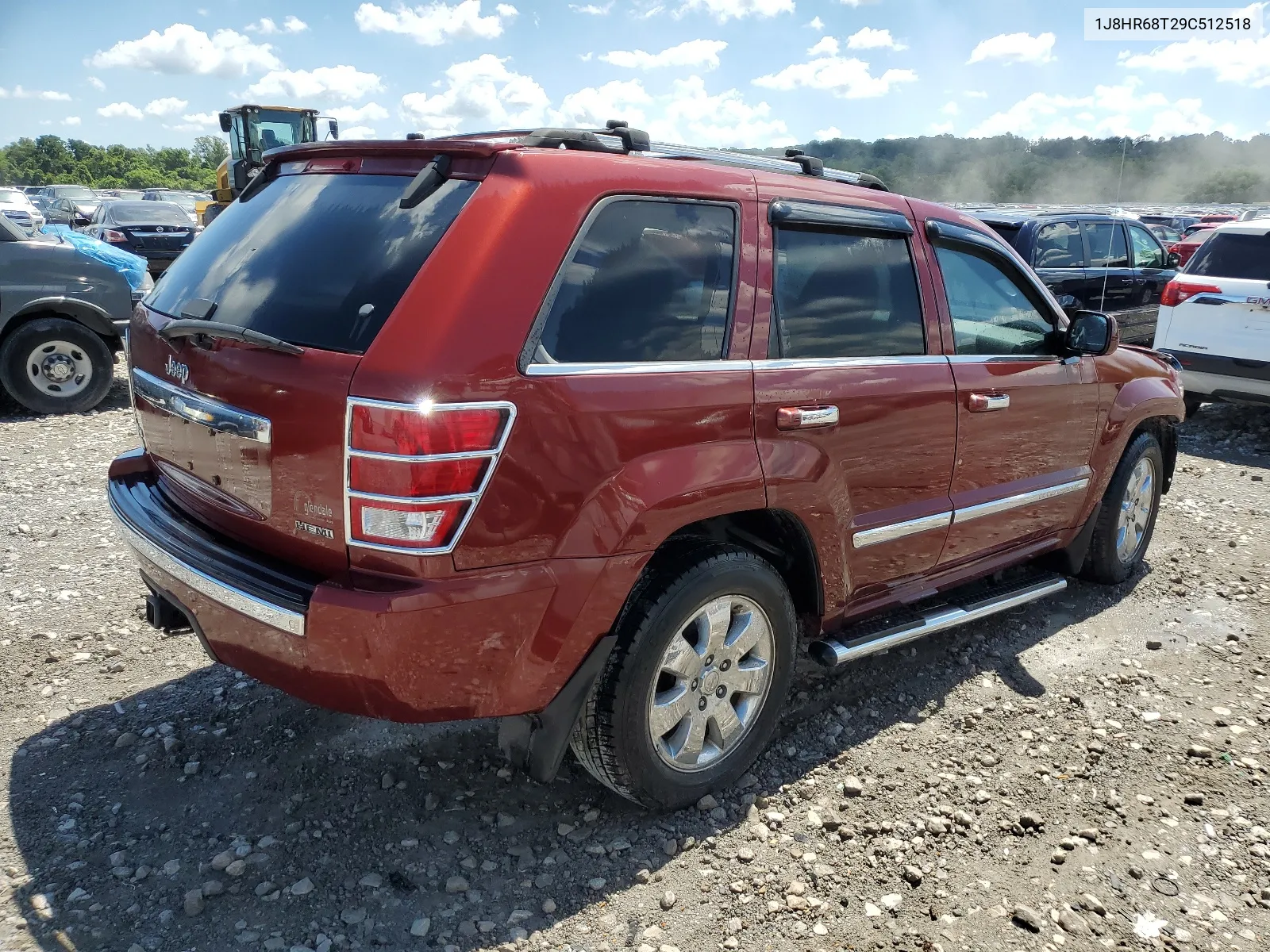 2009 Jeep Grand Cherokee Overland VIN: 1J8HR68T29C512518 Lot: 58894174