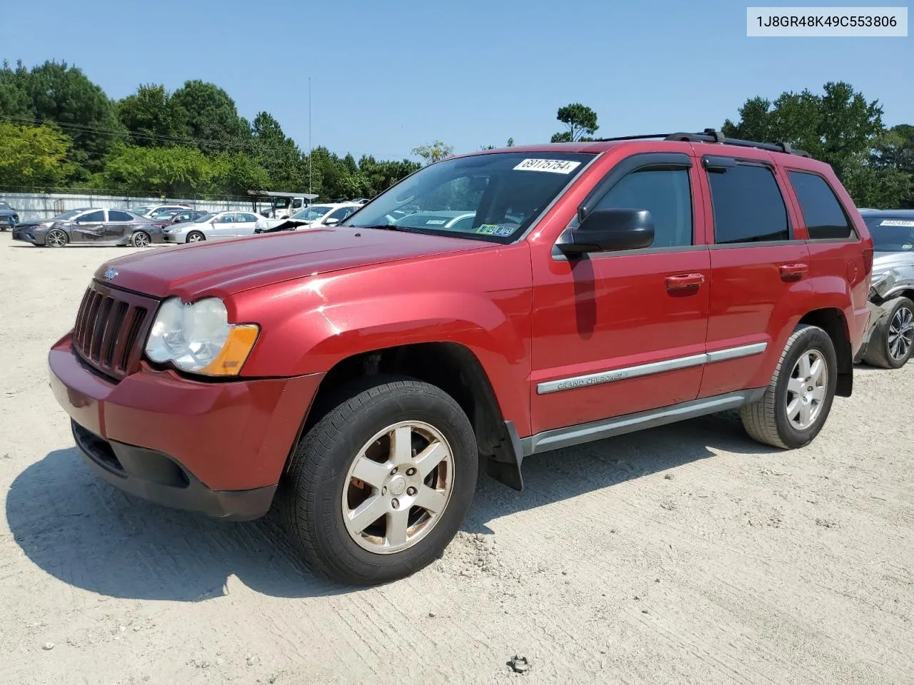 2009 Jeep Grand Cherokee Laredo VIN: 1J8GR48K49C553806 Lot: 69175754