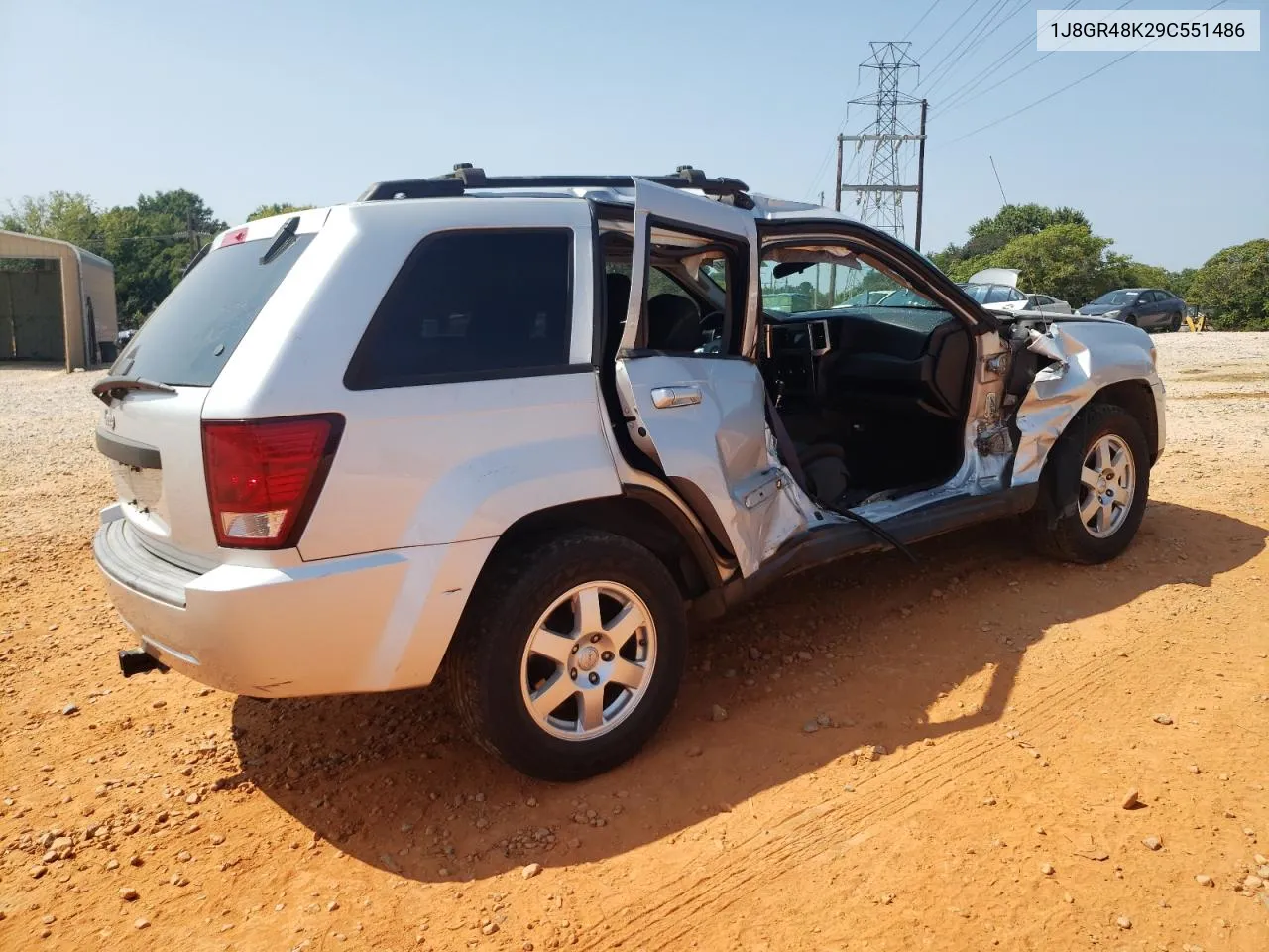 2009 Jeep Grand Cherokee Laredo VIN: 1J8GR48K29C551486 Lot: 69288834