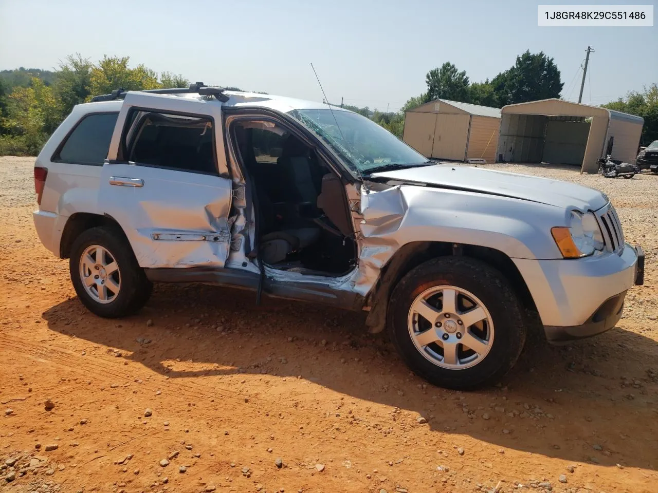 2009 Jeep Grand Cherokee Laredo VIN: 1J8GR48K29C551486 Lot: 69288834