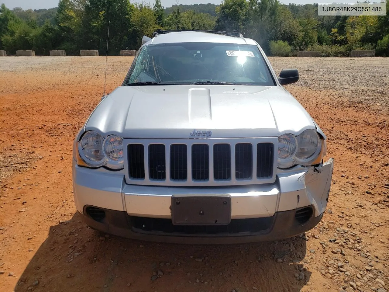 1J8GR48K29C551486 2009 Jeep Grand Cherokee Laredo