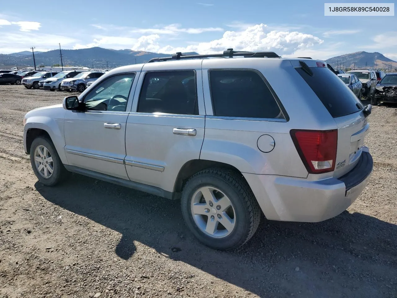 2009 Jeep Grand Cherokee Limited VIN: 1J8GR58K89C540028 Lot: 71319054