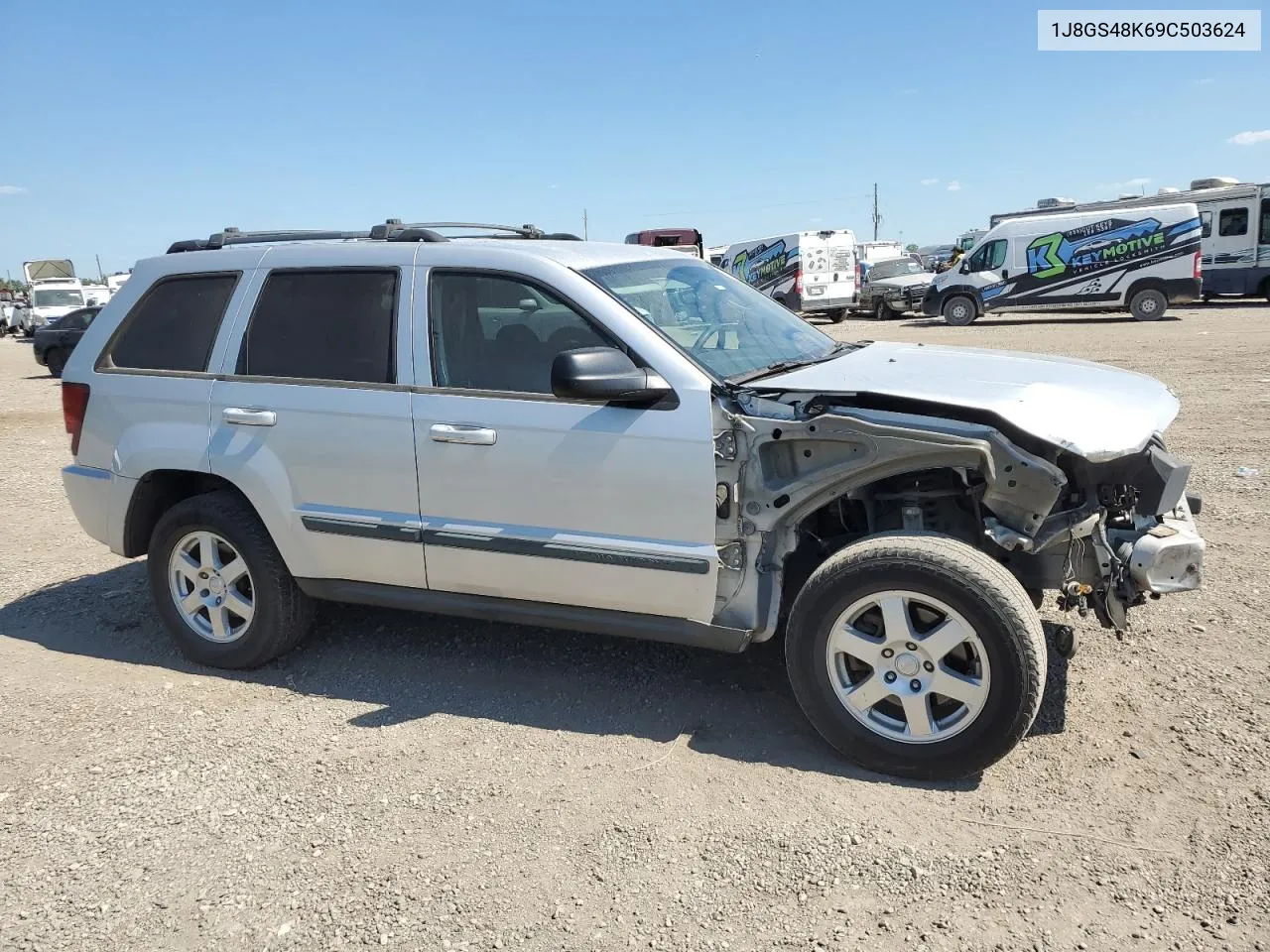 2009 Jeep Grand Cherokee Laredo VIN: 1J8GS48K69C503624 Lot: 72332564