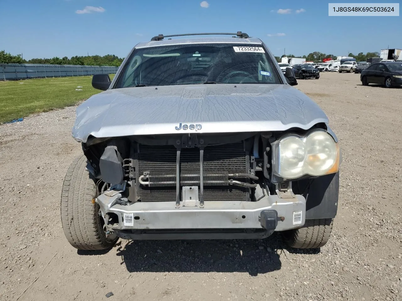 2009 Jeep Grand Cherokee Laredo VIN: 1J8GS48K69C503624 Lot: 72332564