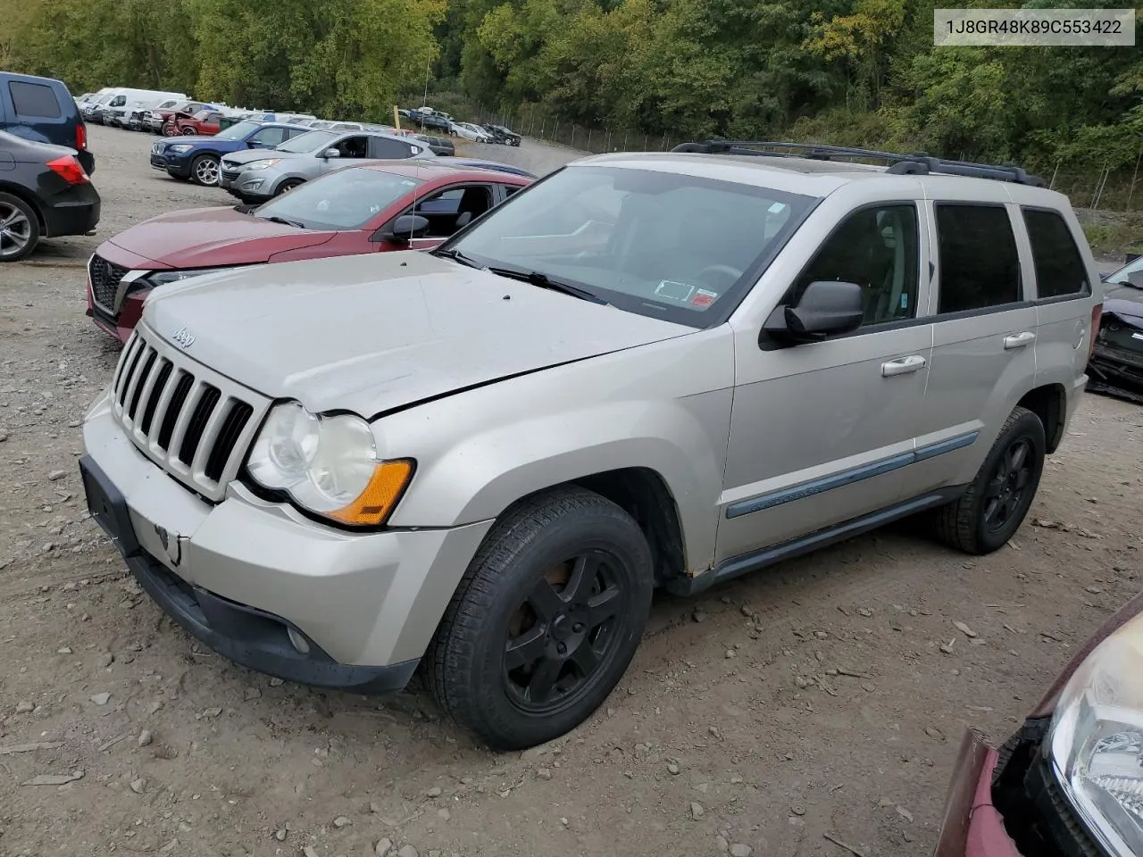 1J8GR48K89C553422 2009 Jeep Grand Cherokee Laredo