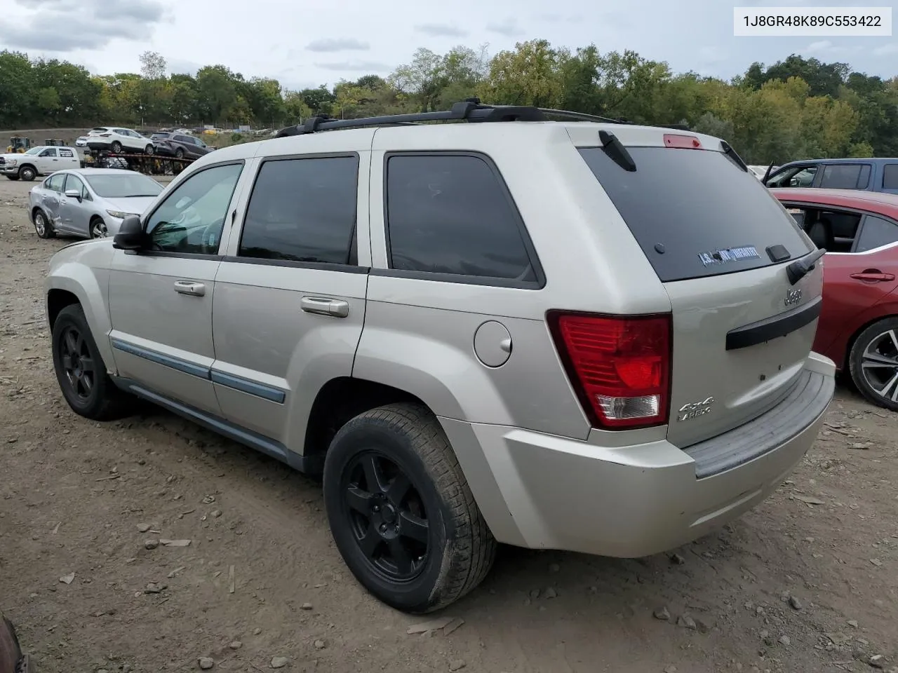 1J8GR48K89C553422 2009 Jeep Grand Cherokee Laredo