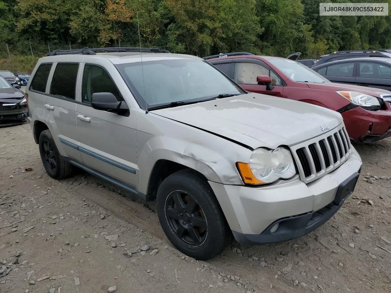 1J8GR48K89C553422 2009 Jeep Grand Cherokee Laredo