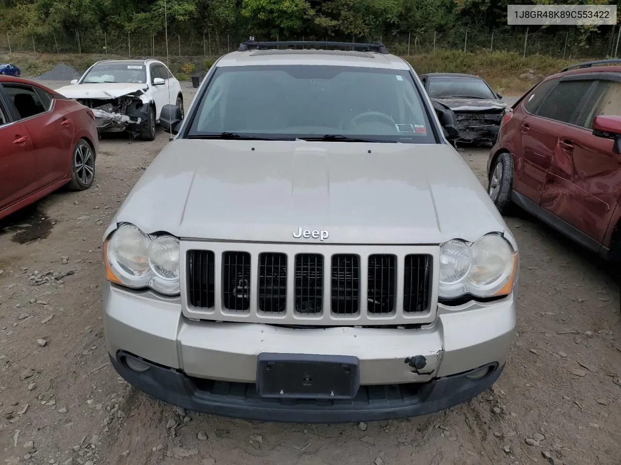 1J8GR48K89C553422 2009 Jeep Grand Cherokee Laredo