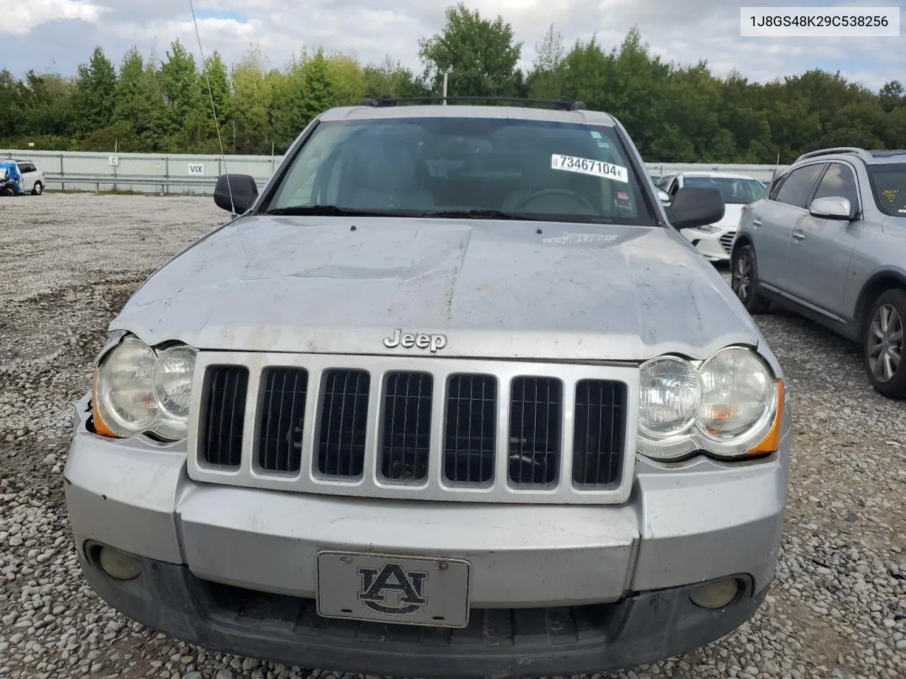 2009 Jeep Grand Cherokee Laredo VIN: 1J8GS48K29C538256 Lot: 73467104