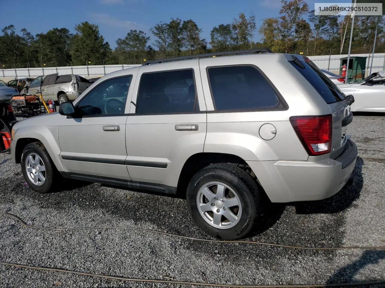 2009 Jeep Grand Cherokee Laredo VIN: 1J8GR48K29C510372 Lot: 75186974