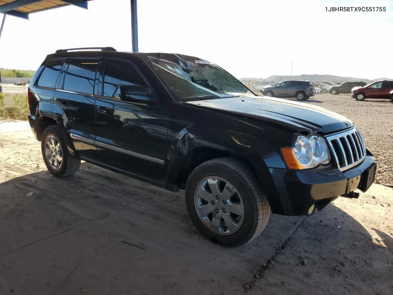 2009 Jeep Grand Cherokee Limited VIN: 1J8HR58TX9C551755 Lot: 75764864